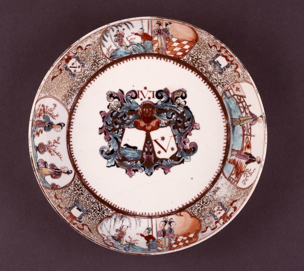 图片[3]-saucer; dish BM-Franks.760.+-China Archive